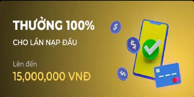 Khi đăng ký Sv88 và nạp tiền, bạn sẽ nhận ngay ưu đãi 100% cho lần đầu